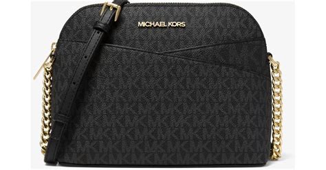 Michael Kors Jet Set Travel Medium Dome Crossbody Bag .